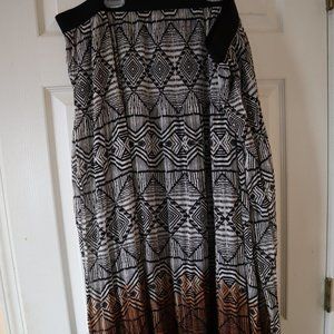 Ruby Rd. Ombre Maxi Skirt